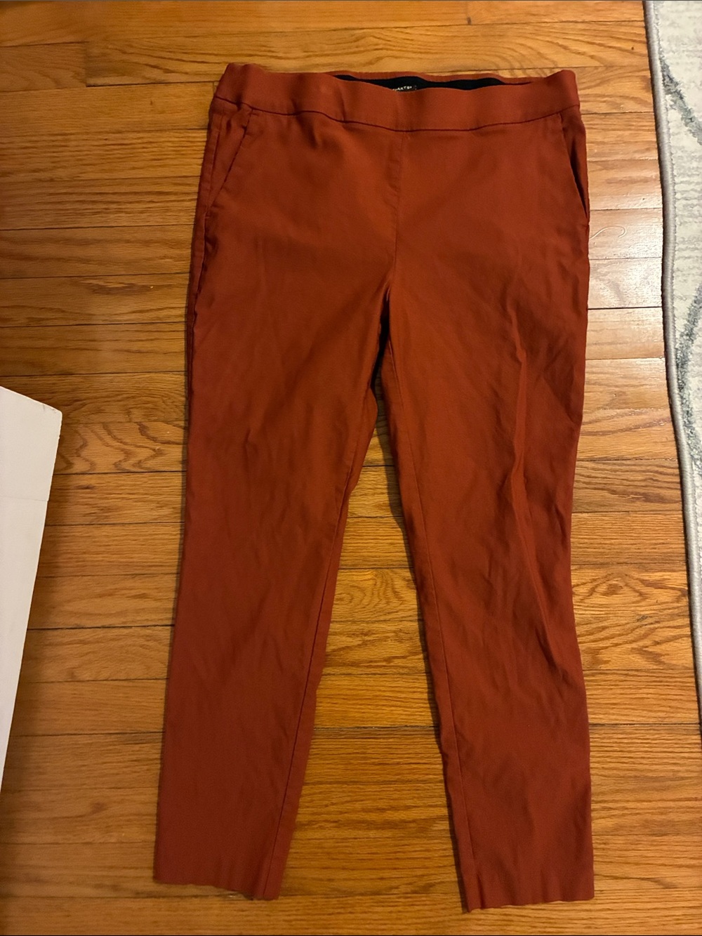 Counterparts Rust Ankle-Length Ponte Pants